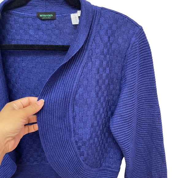 Bottega Veneta Women’s Long Sleeve Blue Cardigan Size S - Picture 6 of 11